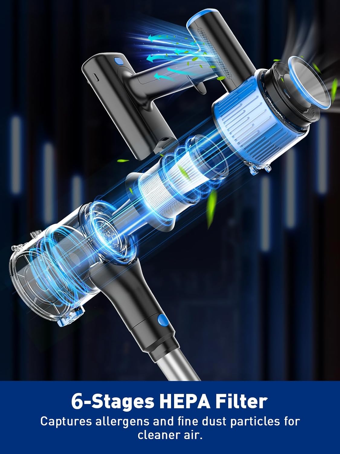 VOKENE Cordless Vacuum Cleaner 8 in 1