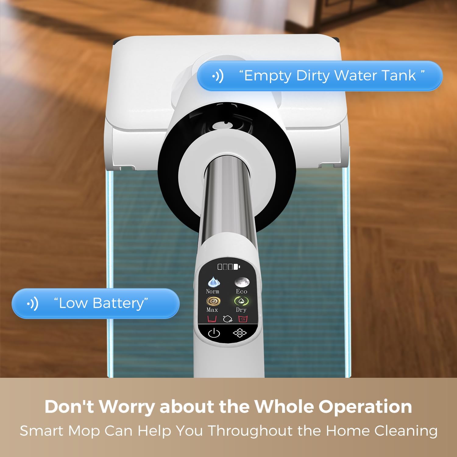 Habiubiu Smart Wet Dry Vacuum Cleaner with Edge Cleaning