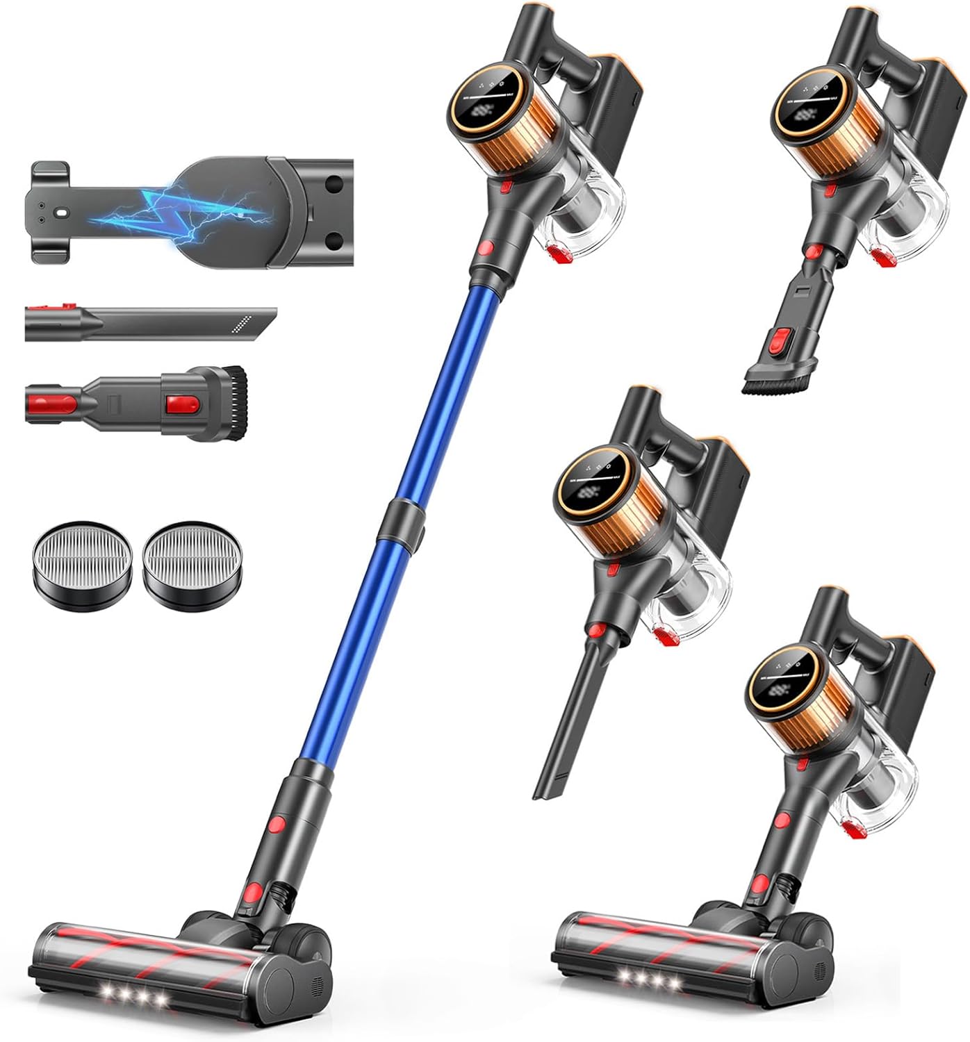 SunSare Cordless Vacuum Cleaner X9 45Kpa 550W 60Mins