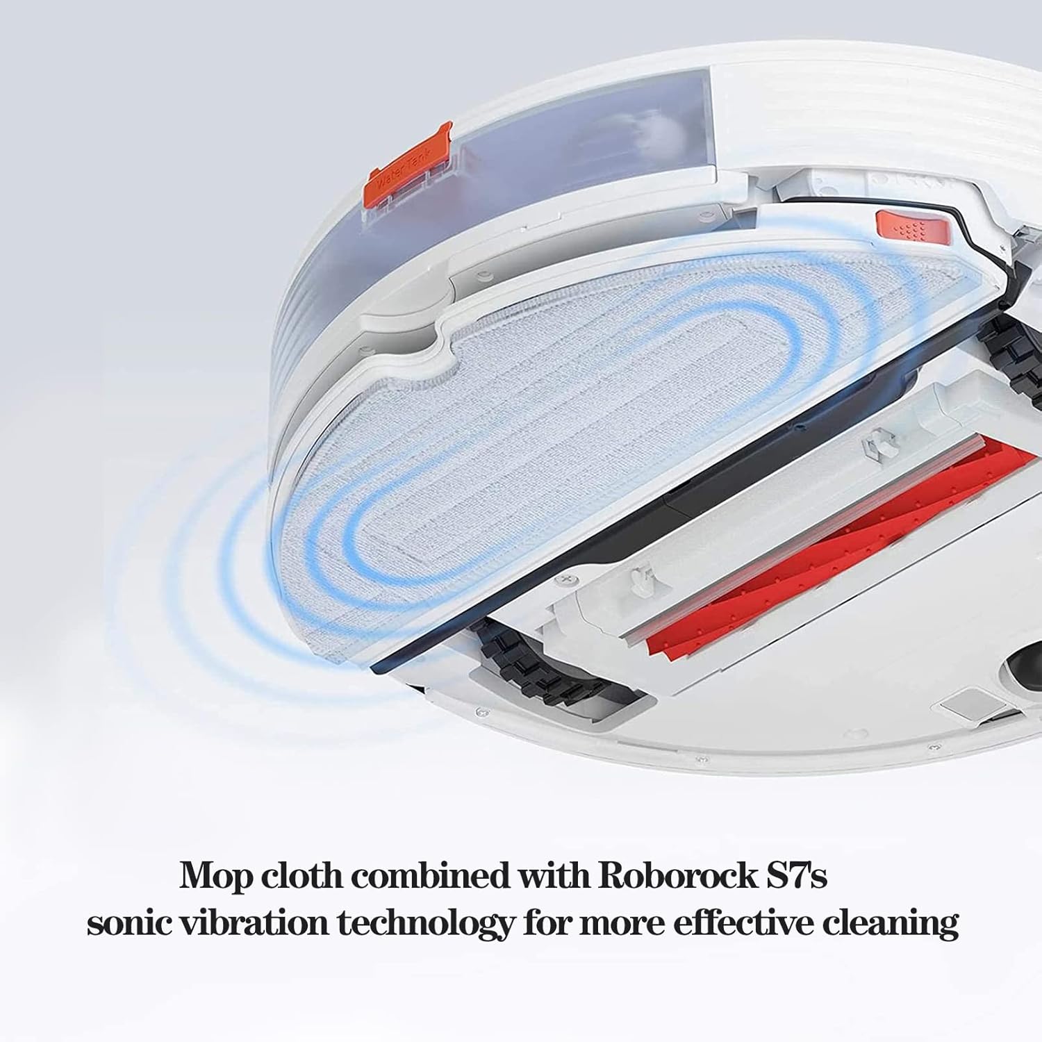 4 Pcs Microfiber Mop Pads for Roborock S7 Series