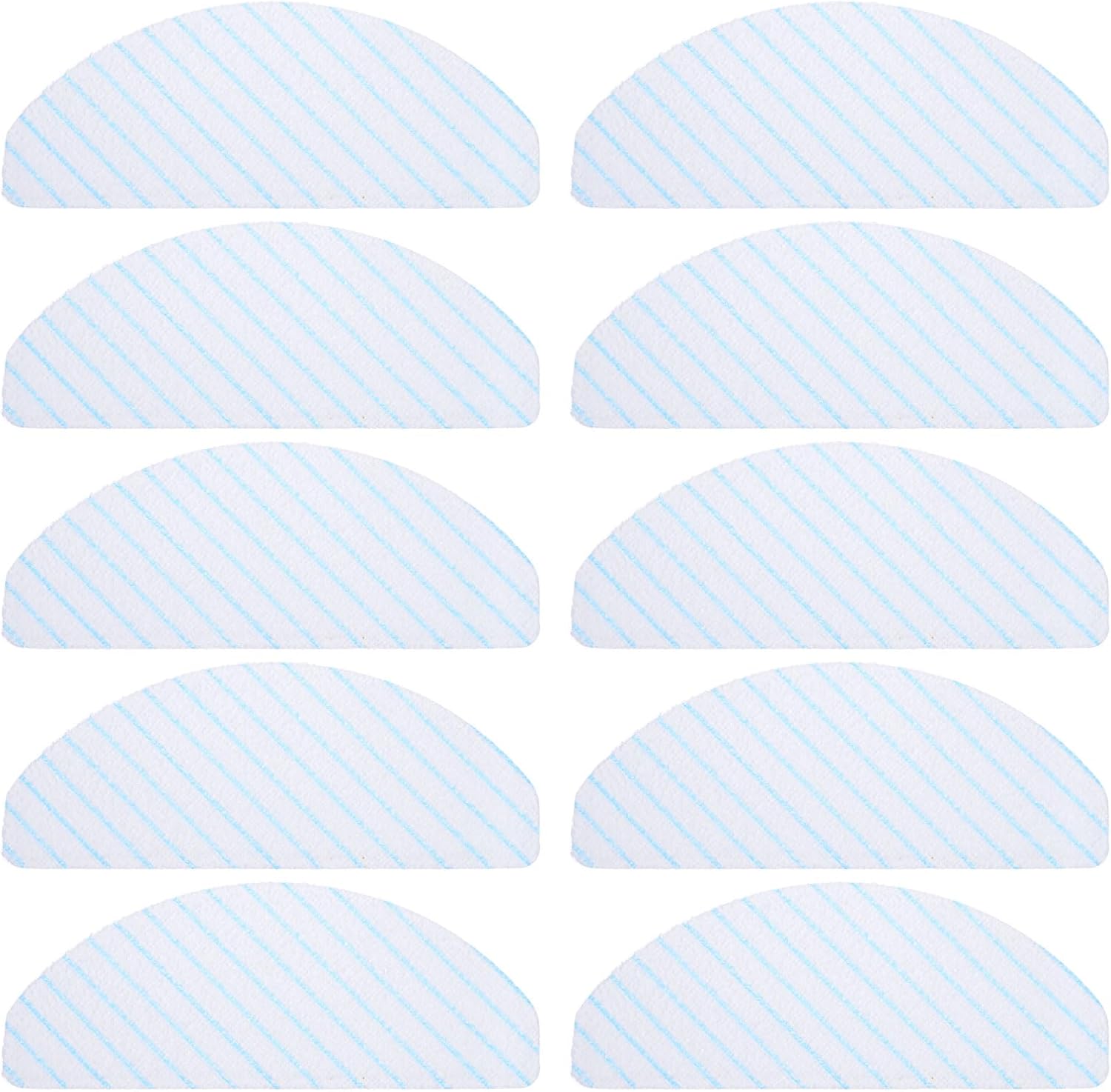 MECCANIXITY 30Pcs Fiber Mop Pads for Robot Vacuums