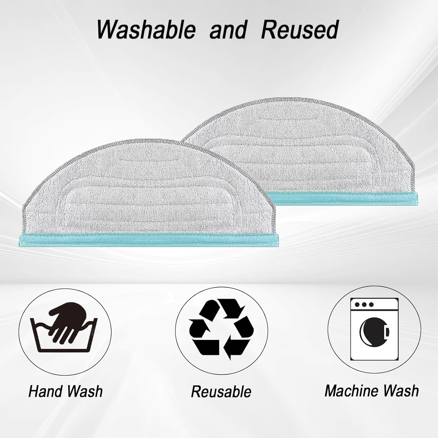 Frexusuent Mop Pad Replacement for Yeedi Cube CC 6 Pcs