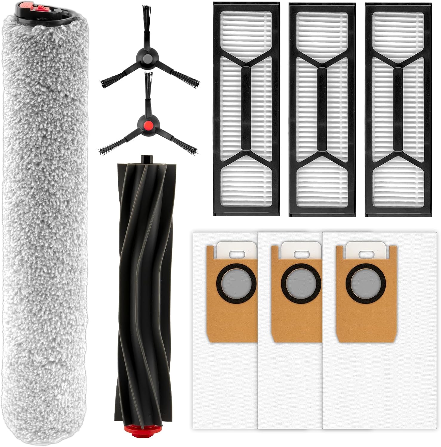 10 Pack Omni S1 Pro Replacement Parts for eufy Robot Vacuum