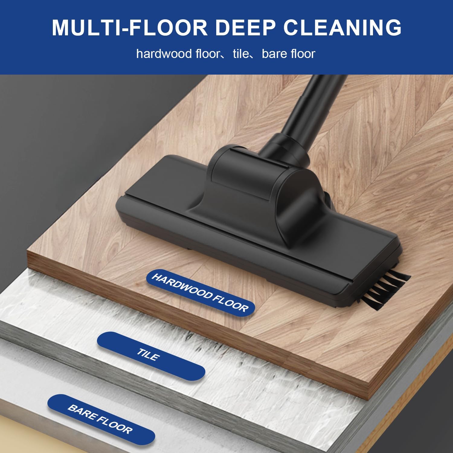 SOWTECH Corded Vacuum Cleaner with 6-in-1 Attachments