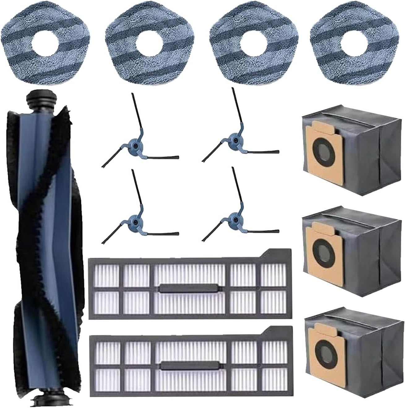 Replacement Accessories Kit for Eufy X10 Pro Robot Vacuum