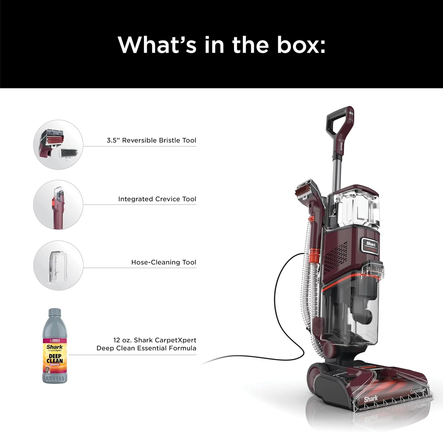 Shark EX150 CarpetXpert Upright Cleaner with Spot Eliminator