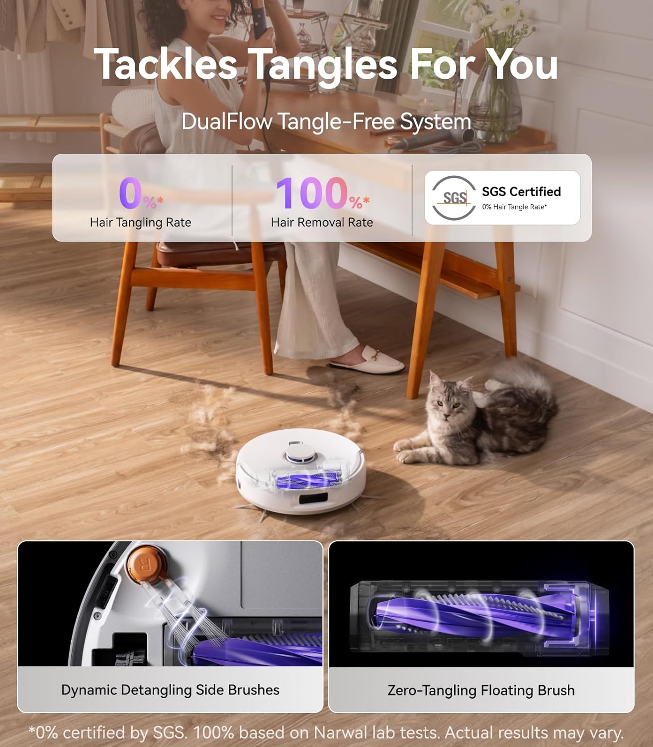 NARWAL Freo Z10 Robot Vacuum and Mop Combo