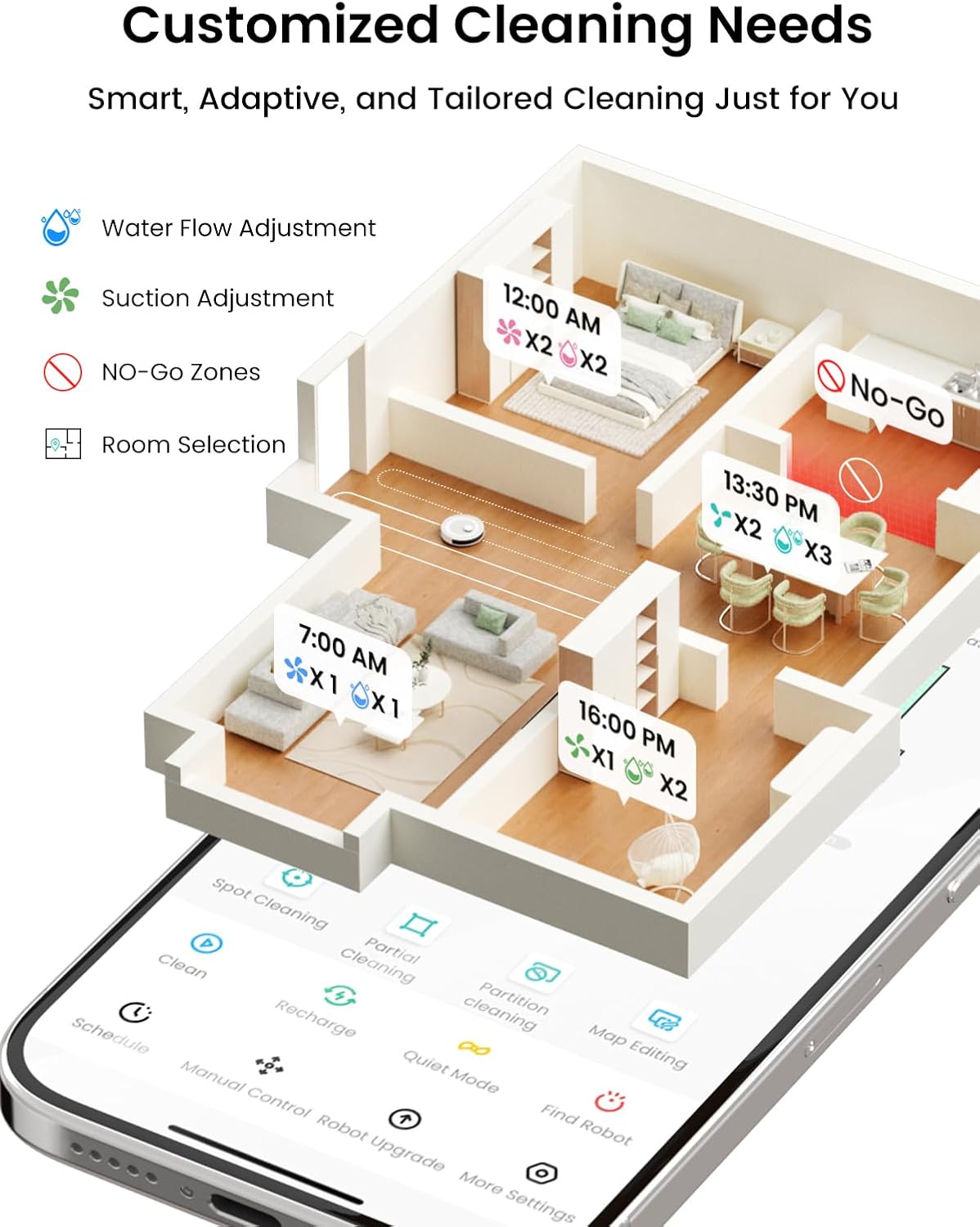 Lefant LiDAR Robot Vacuum and Mop with 45-Day Self-Emptying