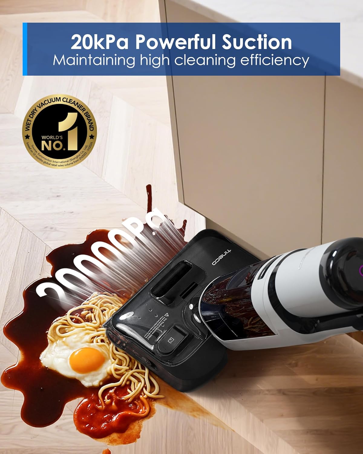 Tineco Floor One i5 Wet Dry Vacuum Cleaner with 20kPa Suction