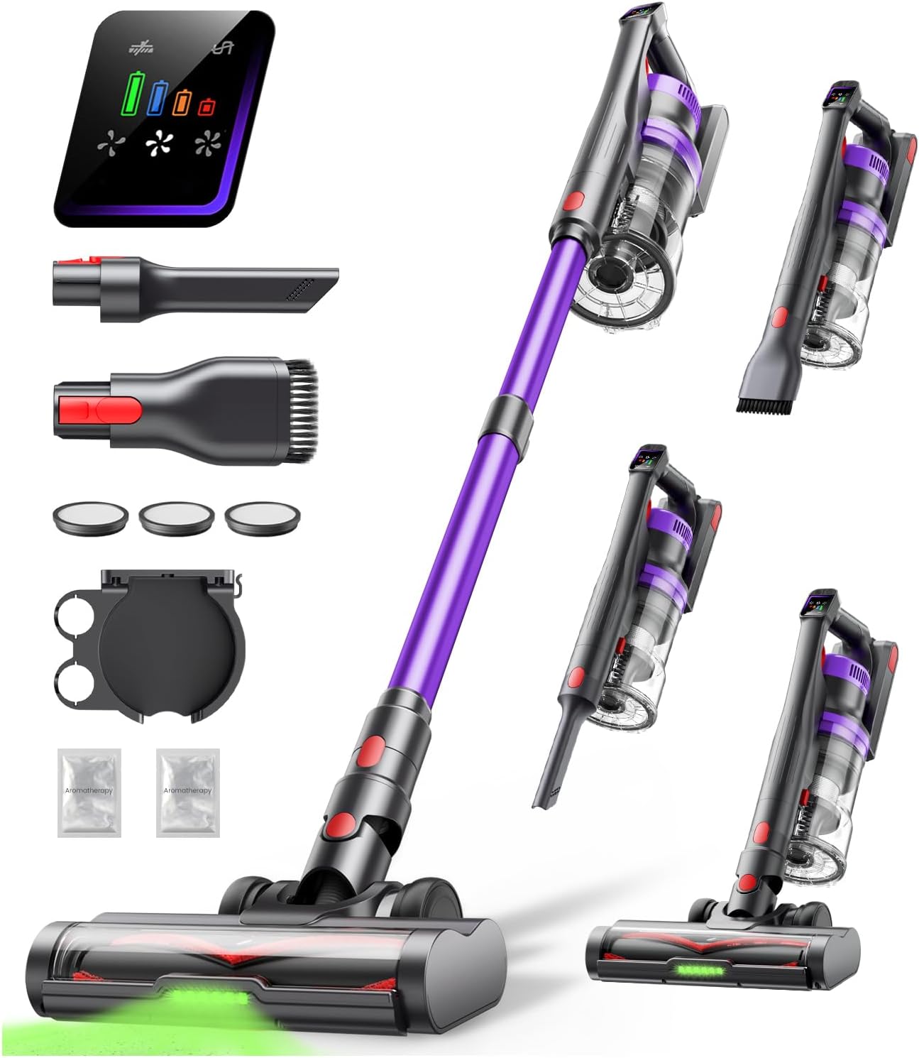 Powerffy Knight 10 Cordless Vacuum Cleaner 550W 45KPA 60Mins
