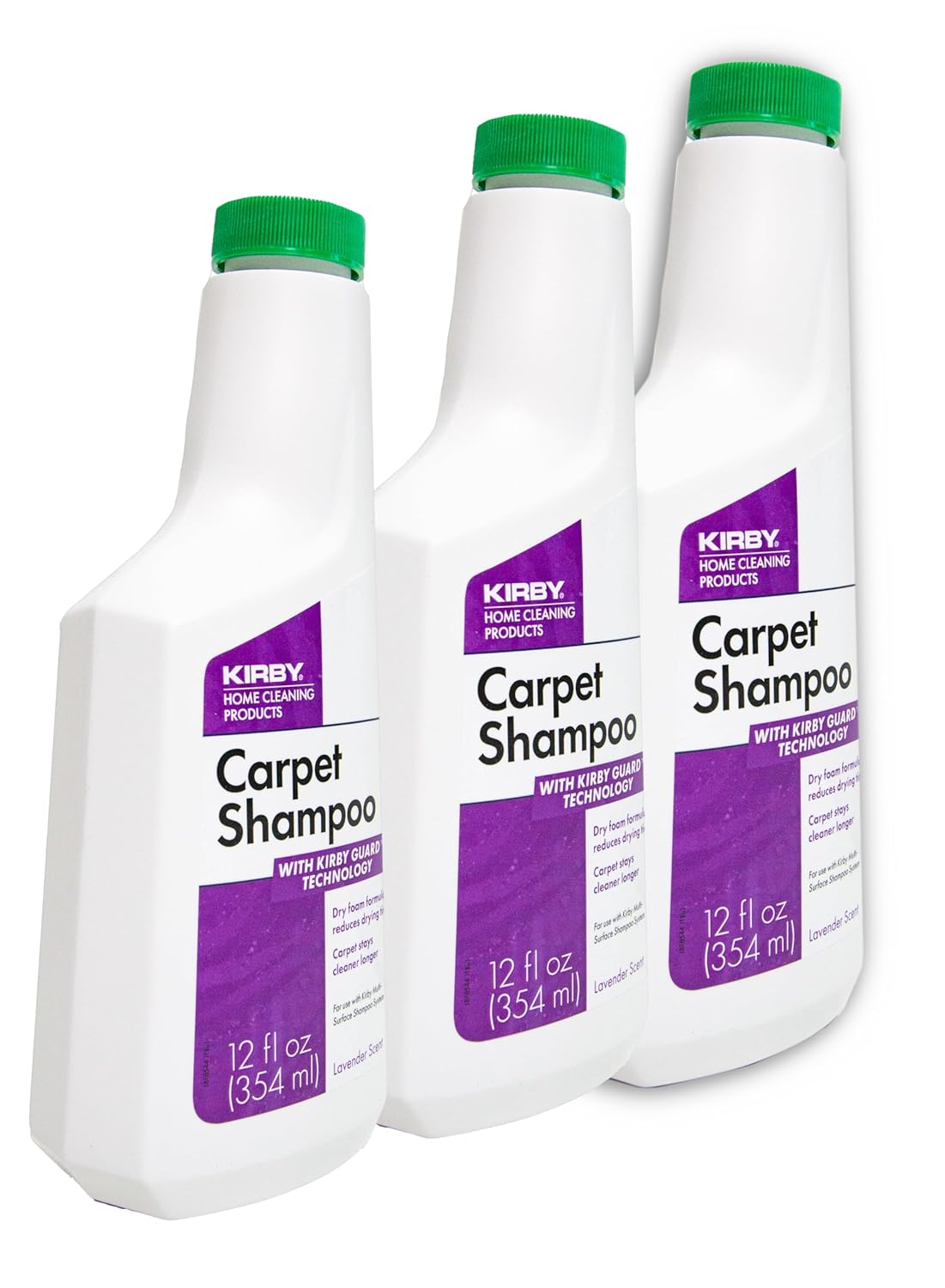 GV 3 Pack 12oz Kirby Dry Foam Shampoo Bottles