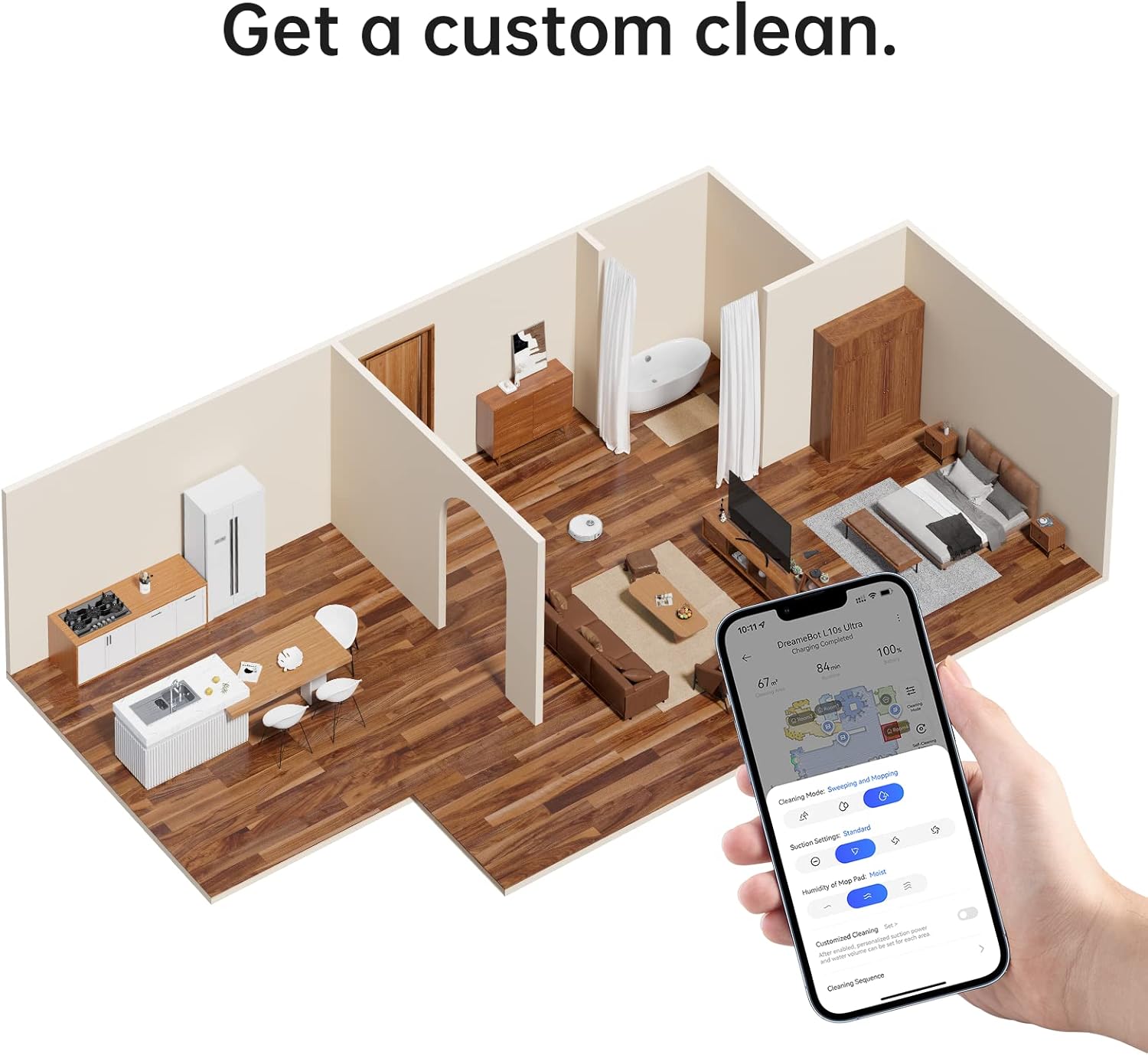 DREAME L10s Ultra Robot Vacuum and Mop Combo