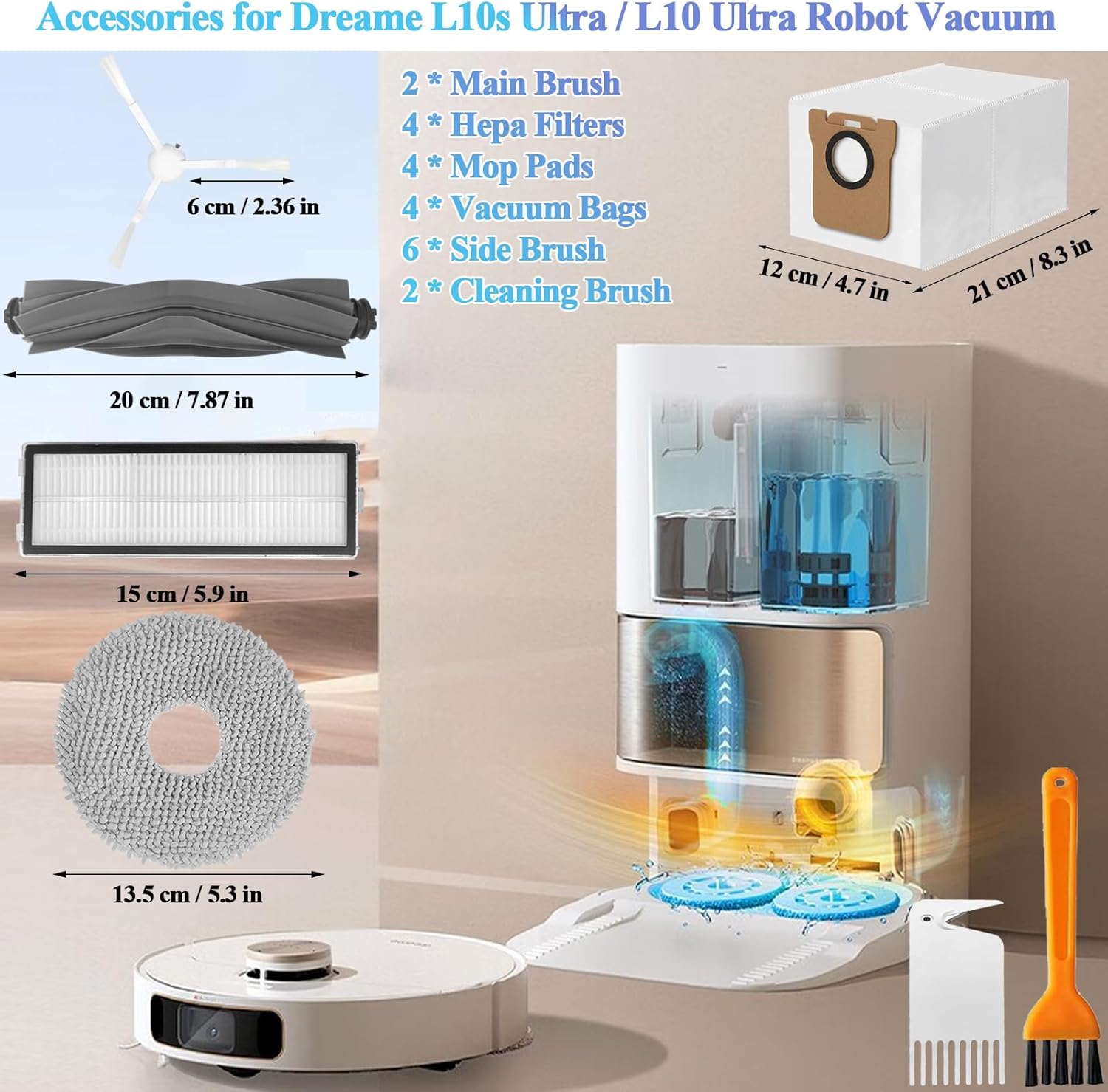 Soniicmomo Dreame L10 Ultra Accessories Kit