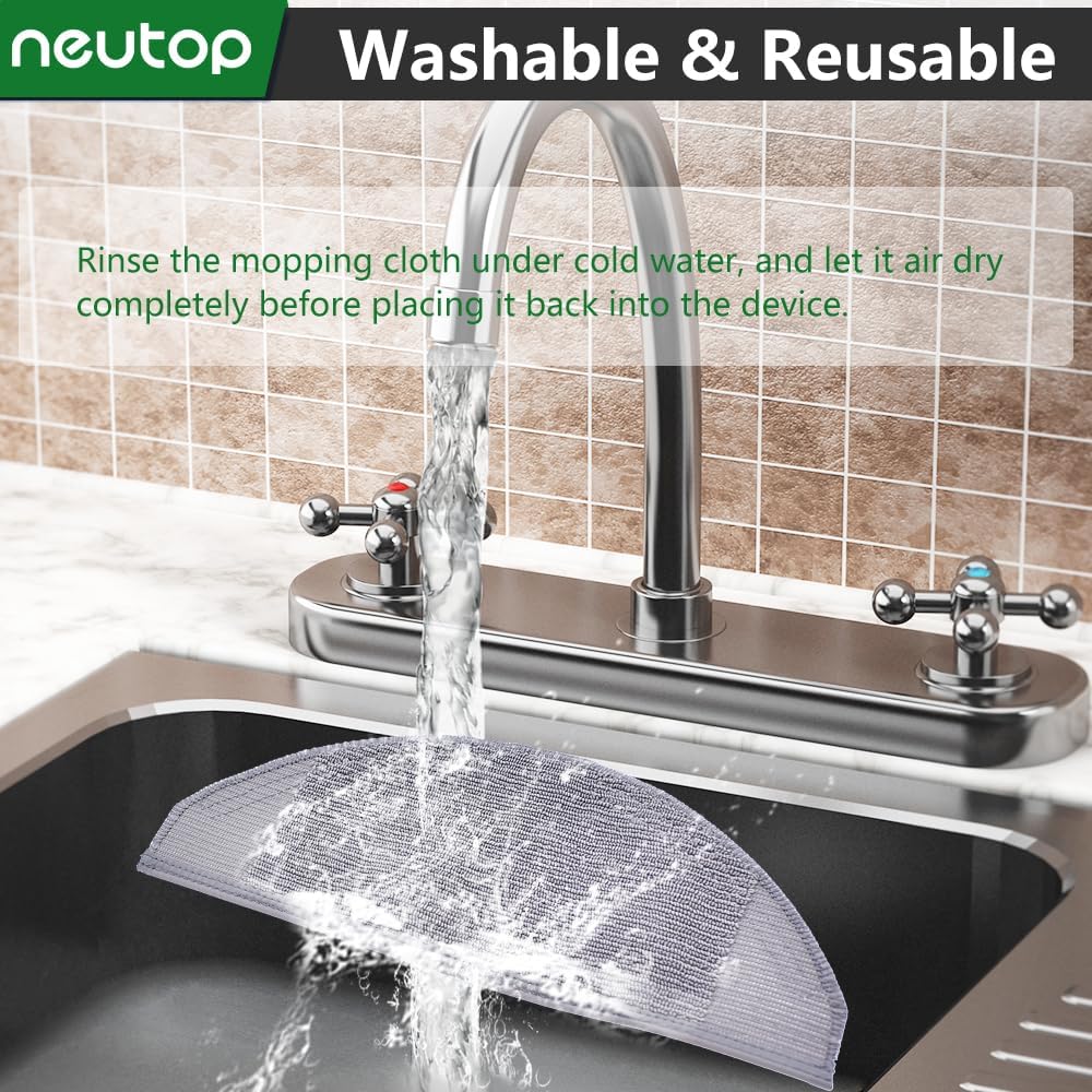 Neutop Washable Mopping Cloths Eufy RoboVac X8 Compatible 6 Pack