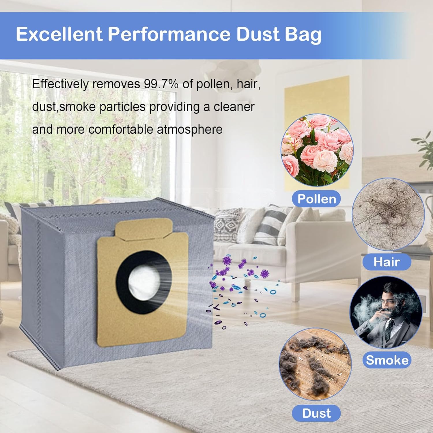 19 Pcs Replacement Parts for eufy X10 Pro Omni Vacuum Kit