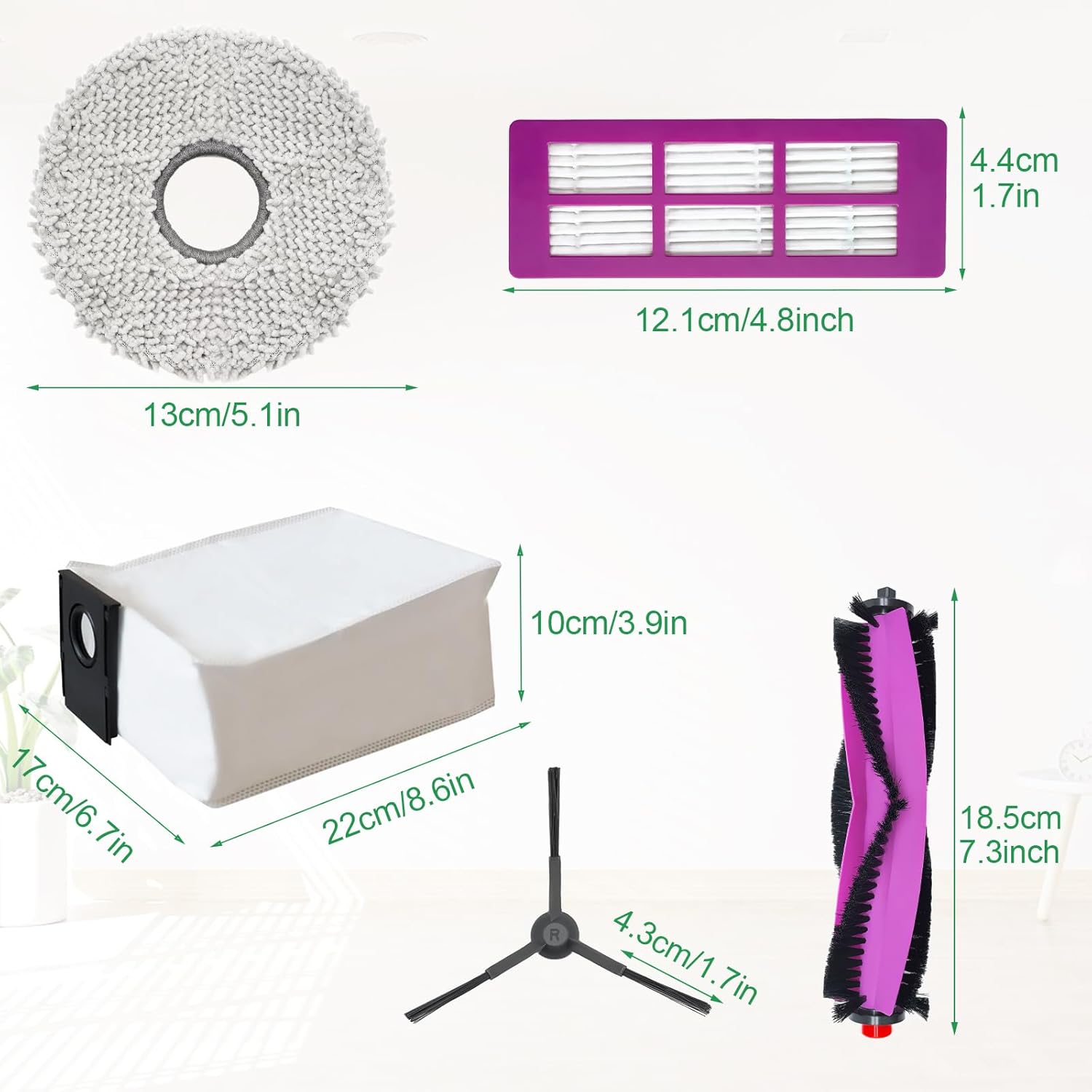 DianSung Replacement Parts for Eureka J15 Pro Ultra Vacuum Cleaner
