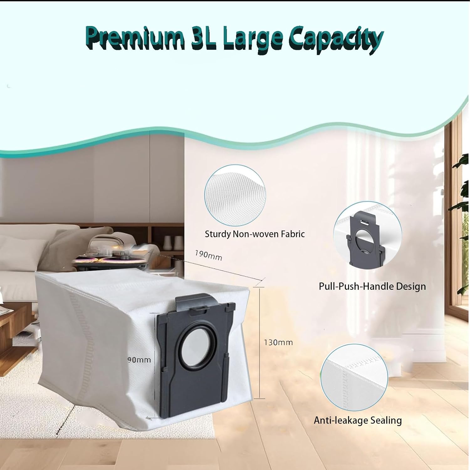 MANYHYAM Replacement Parts for MOVA P50 Pro Ultra and P10 Vacuum Cleaners