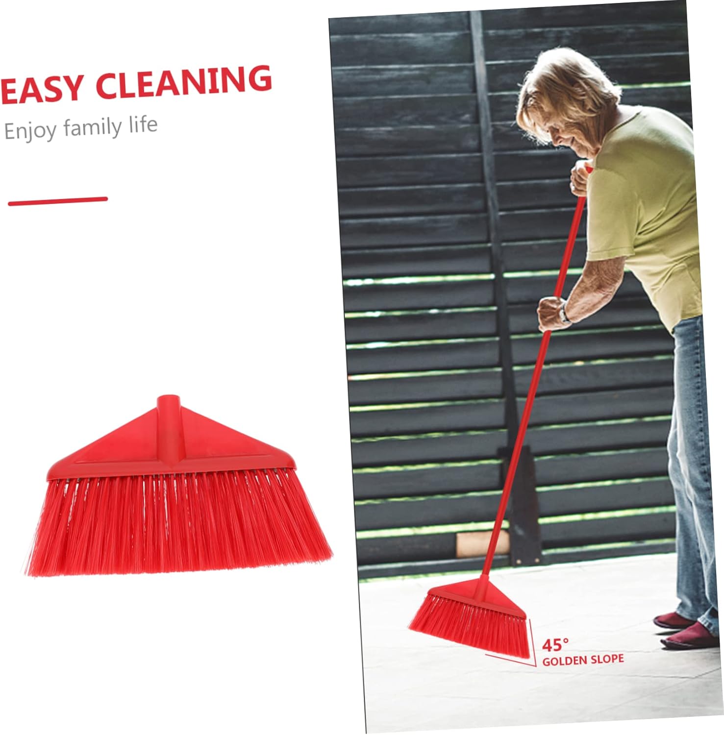 Versatile Sweeper Head Broom Refill for Kitchen and Home Cleaning