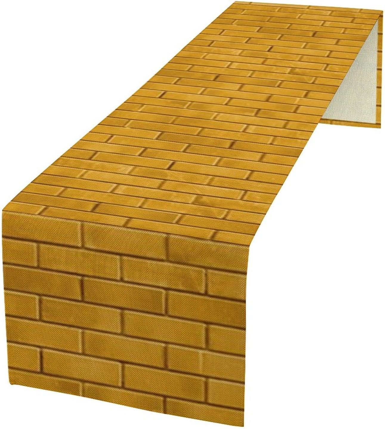Yellow Brick Road Printed Table Runner Boho Decor 13x72 Inch