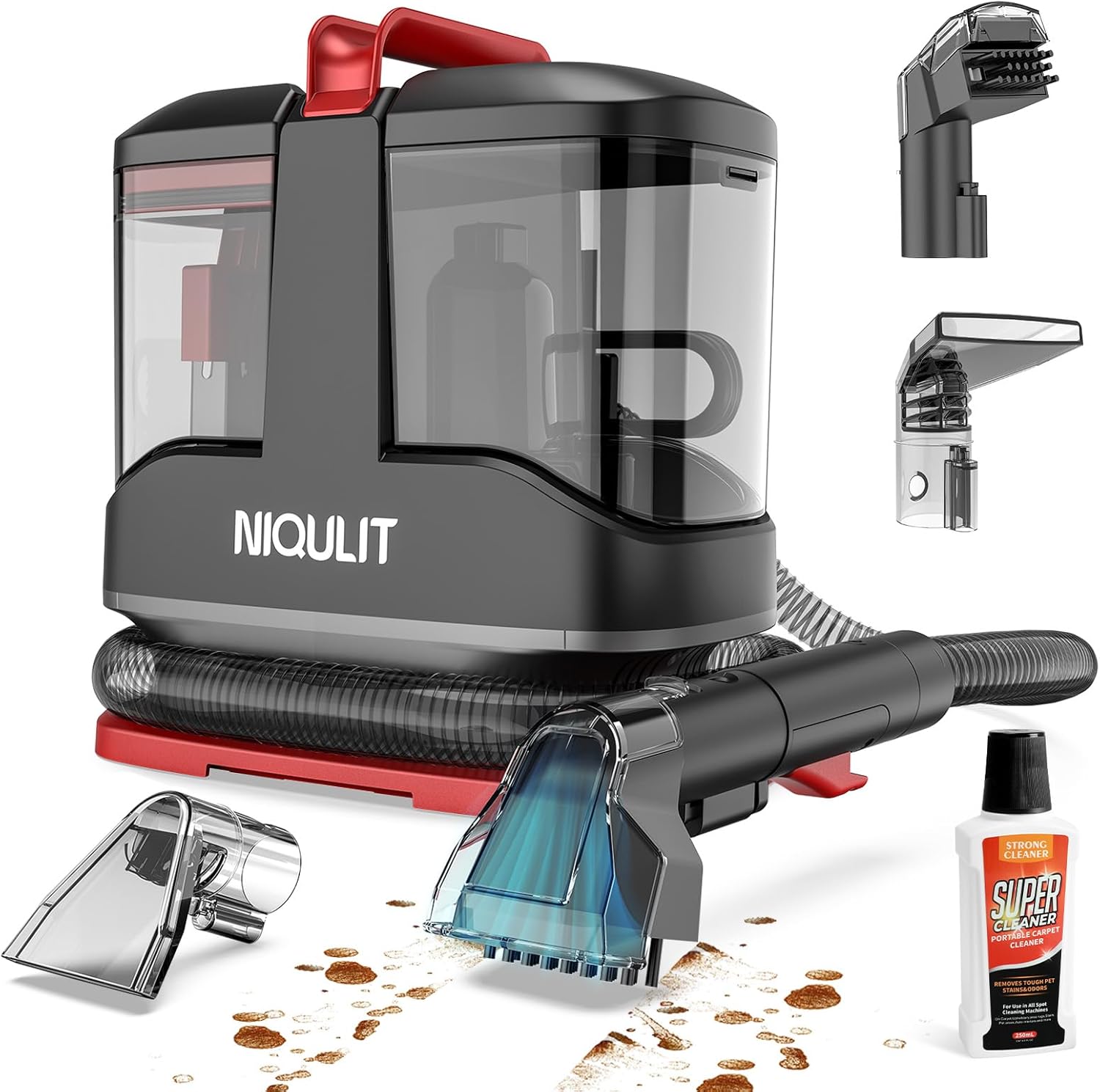 NIQULIT Portable Carpet Upholstery Cleaner Machine