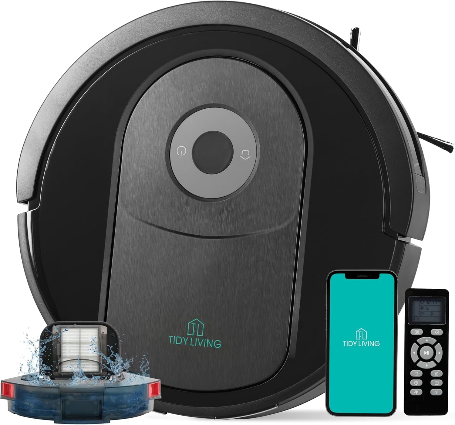 Xcity Robot Vacuum and Mop Combo with 4000Pa Suction and Self-Charging