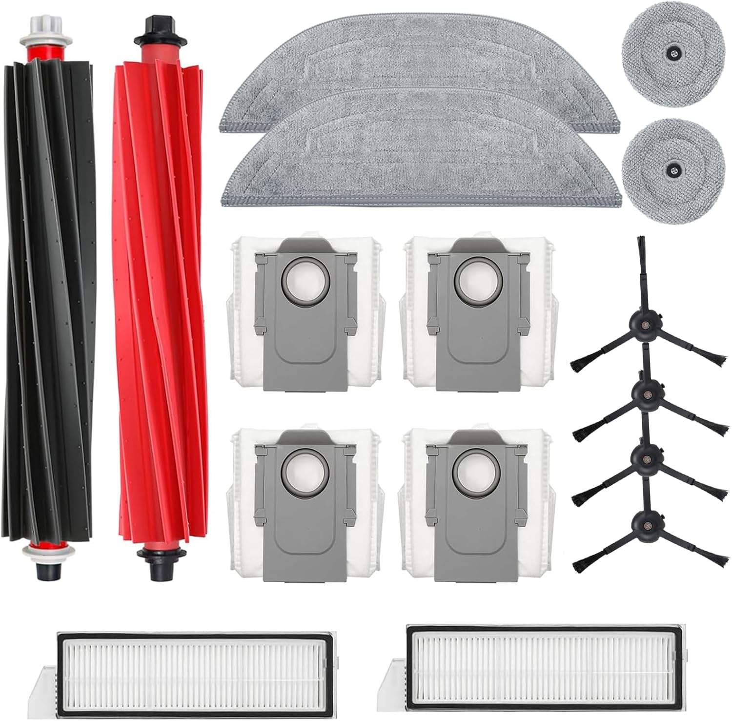 LUZMQ Replacement Parts for Roborock S8 MaxV Ultra 16 Pack