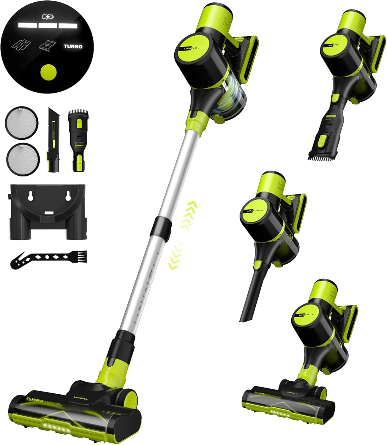 UNINELL HOME Cordless Vacuum Cleaner 45KPa 55 Mins