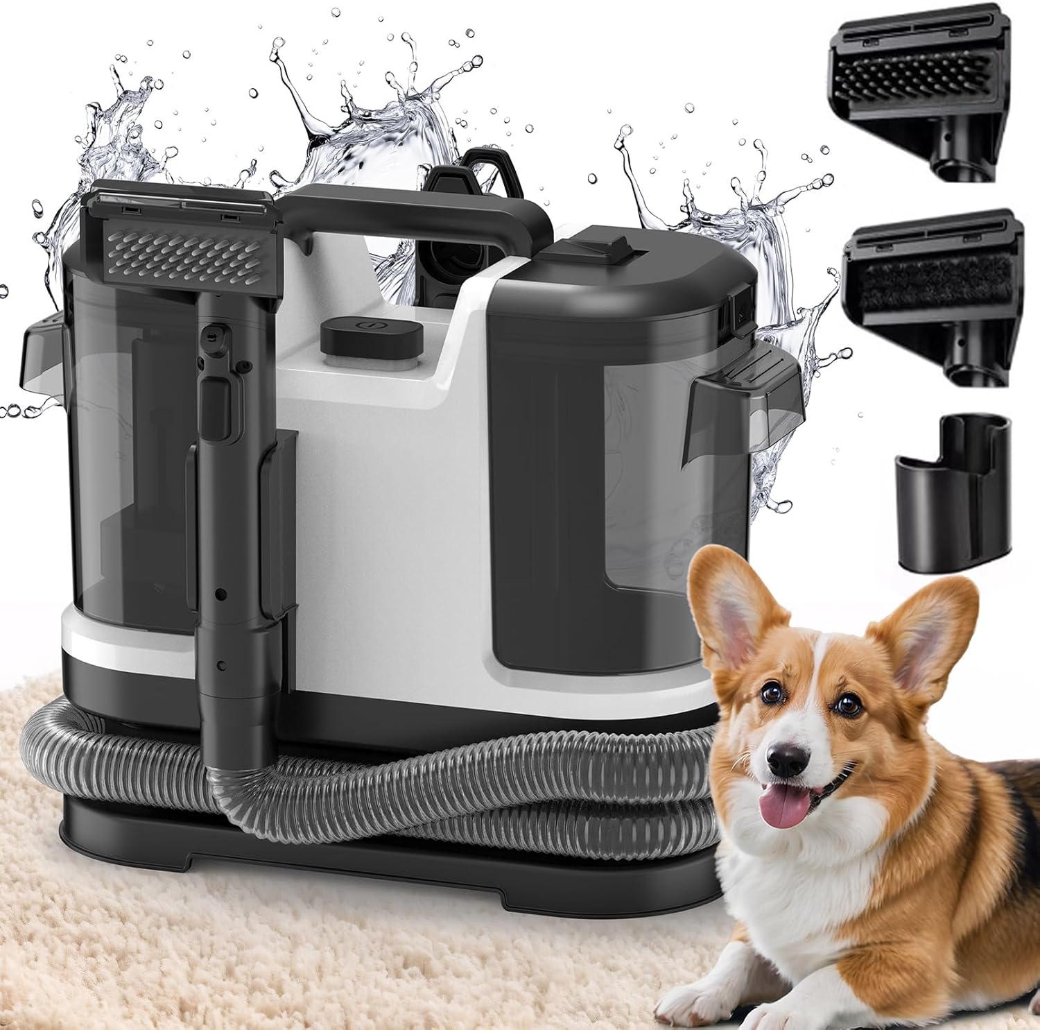 IEVENW Portable Carpet Upholstery Cleaner 120V