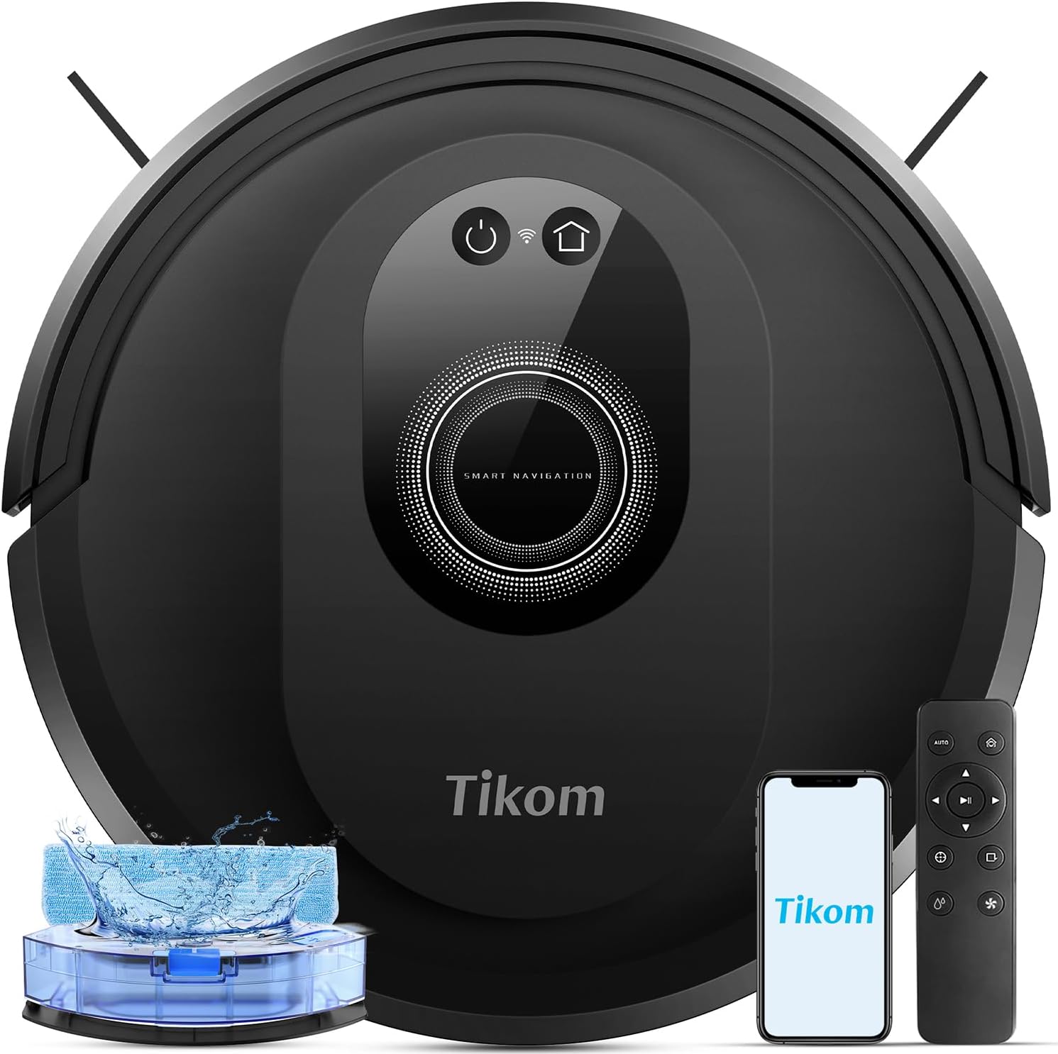 Tikom Robot Vacuum and Mop Combo with 5000Pa Suction