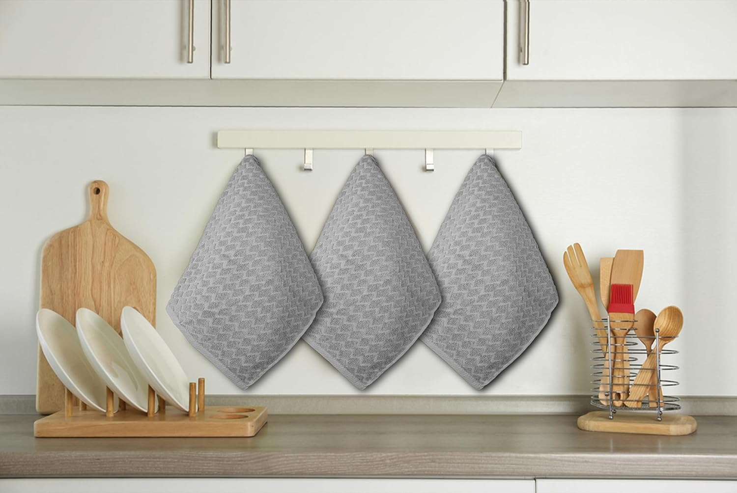 Pack of 6 Super Plush Dish Towels 18x28