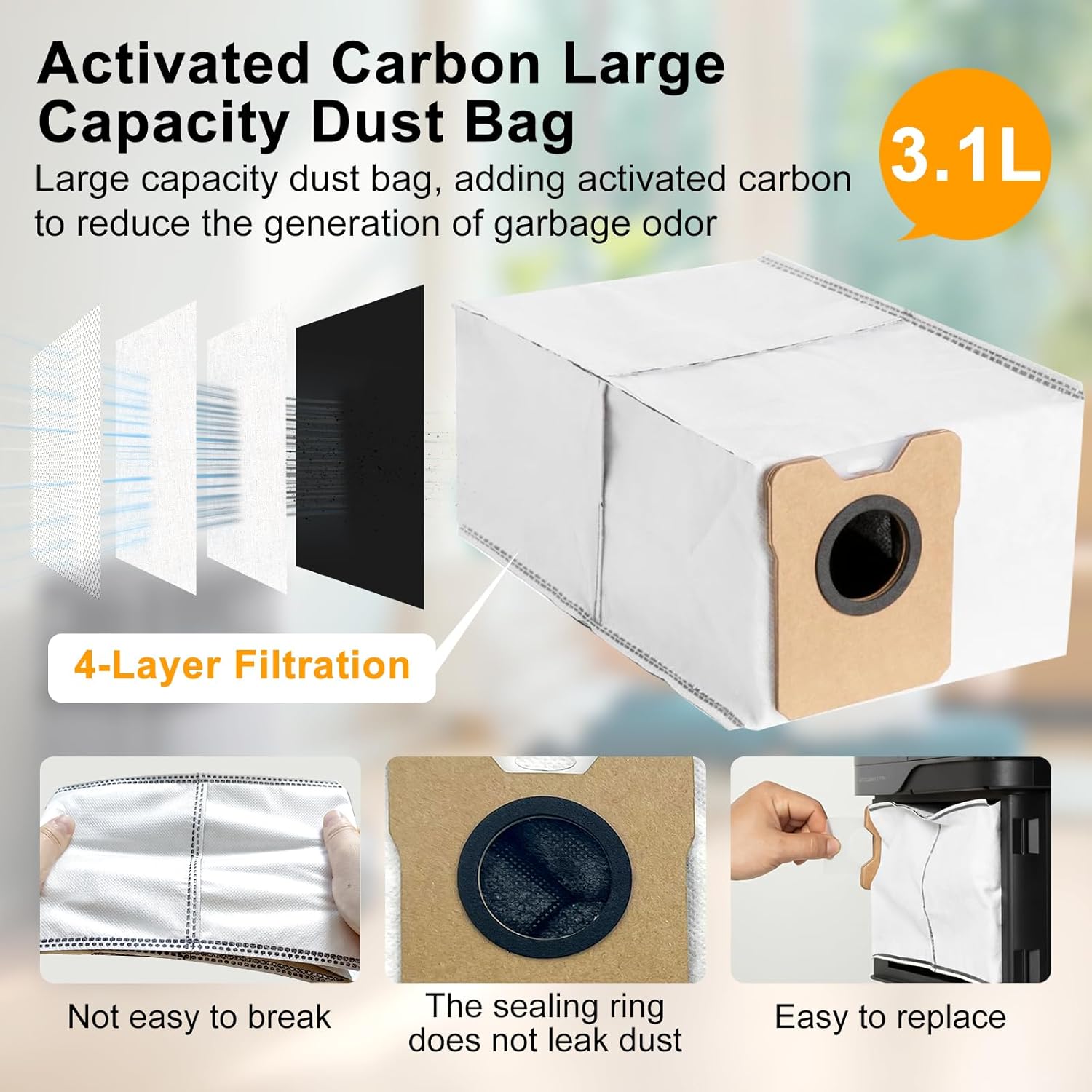 22 Pack Accessories for Eufy Omni C20 Robot Vacuum