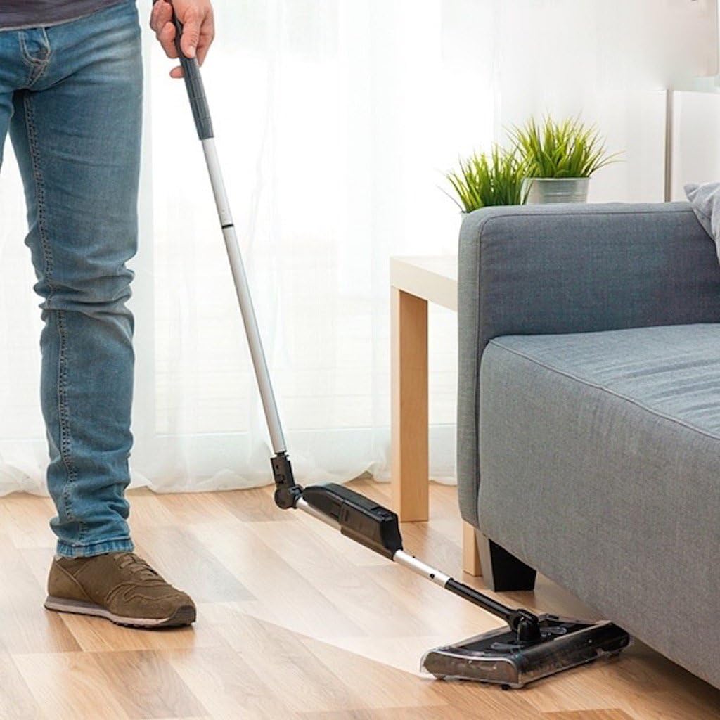 Ontel SWSMAX Cordless Swivel Sweeper with Removable Bristles
