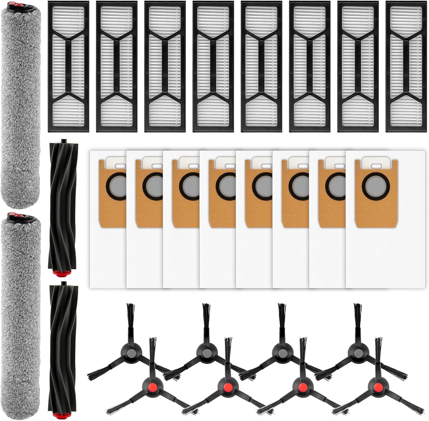 28 Pack Omni S1 Pro Replacement Parts Compatible With Eufy Omni S1 Pro