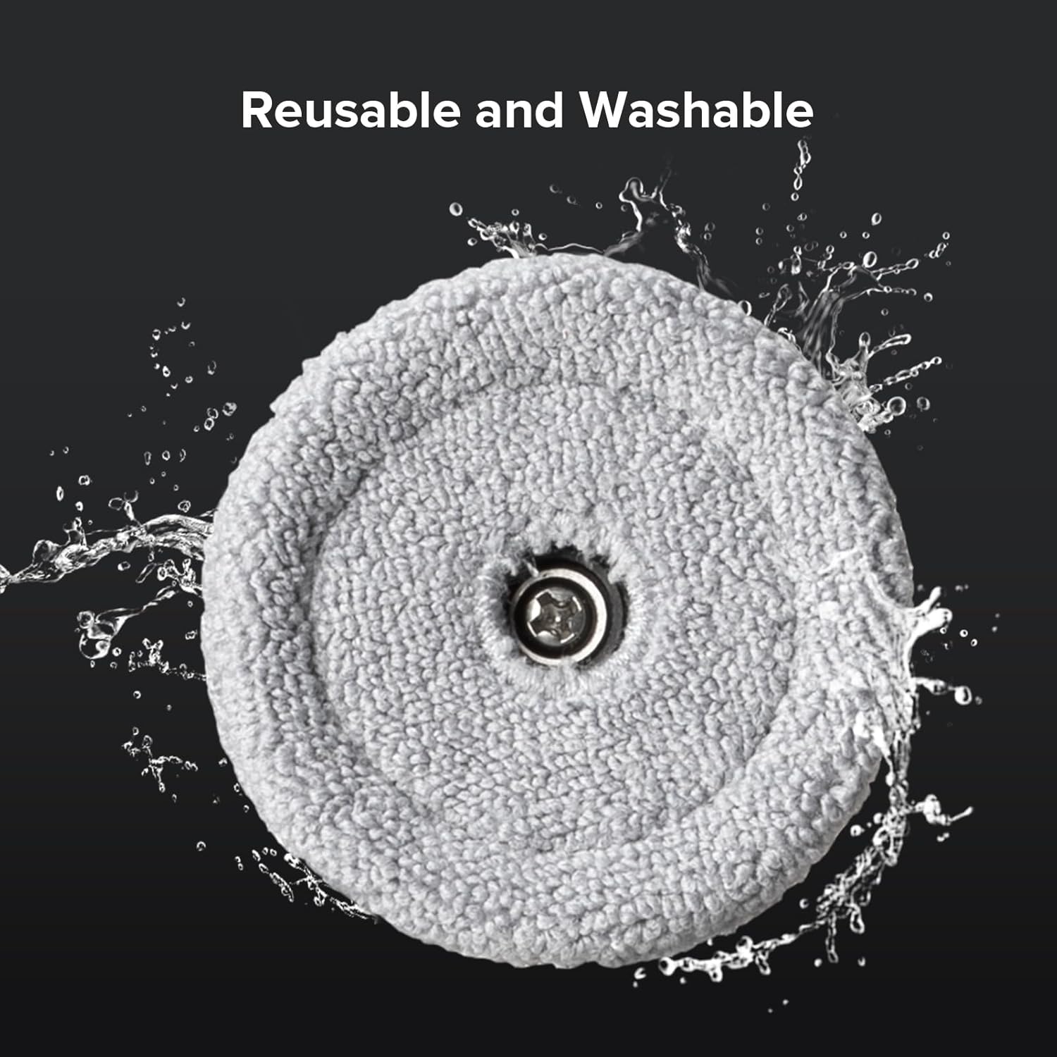 Roborock 2 Pack Edge Mop Cloths for Saros 10 Robot Vacuum
