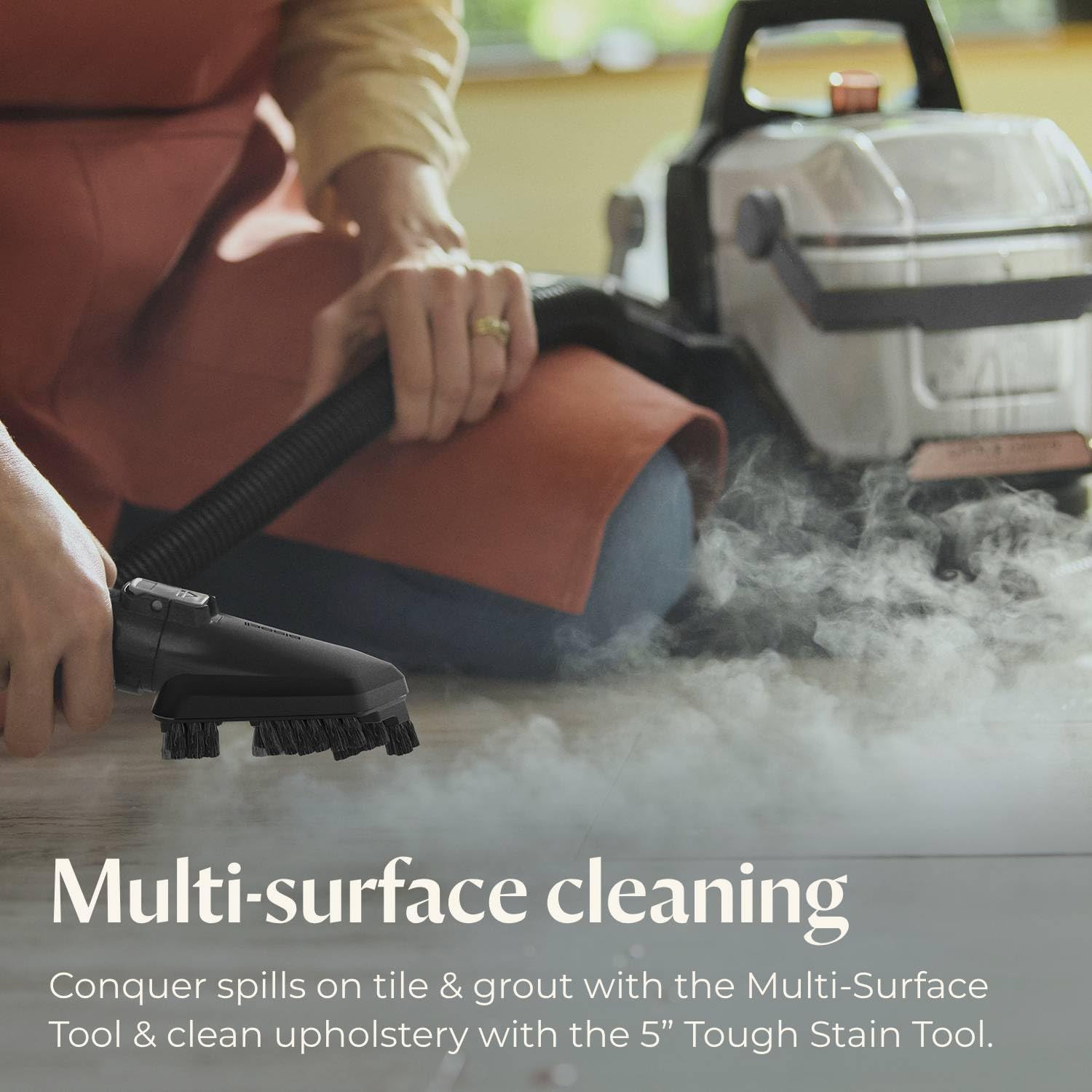Bissell Little Green HydroSteam Carpet Cleaner with Pet Pro Oxy Spot Eliminator