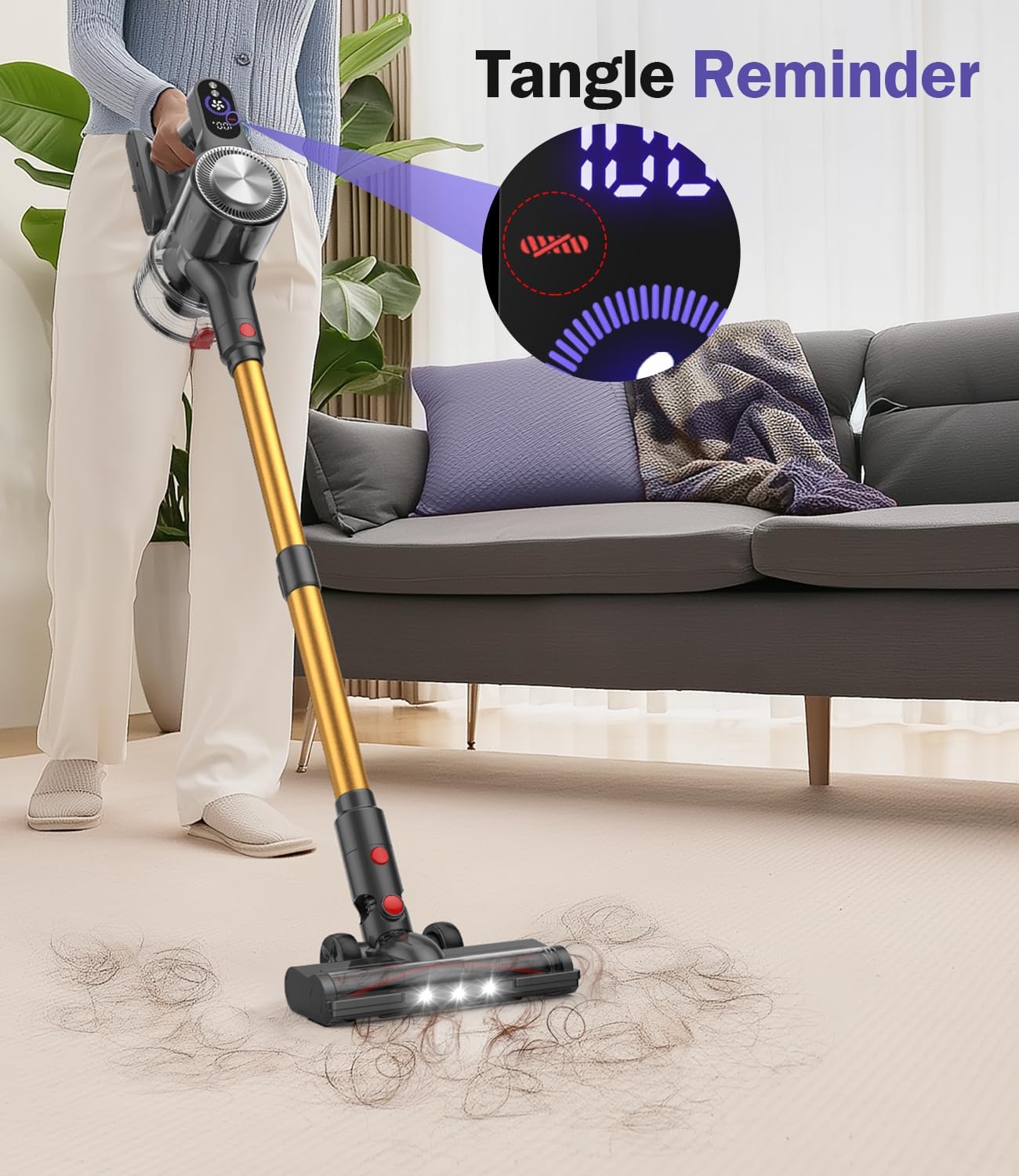 Natrogix A40 Cordless Stick Vacuum Cleaner 450W 40Kpa