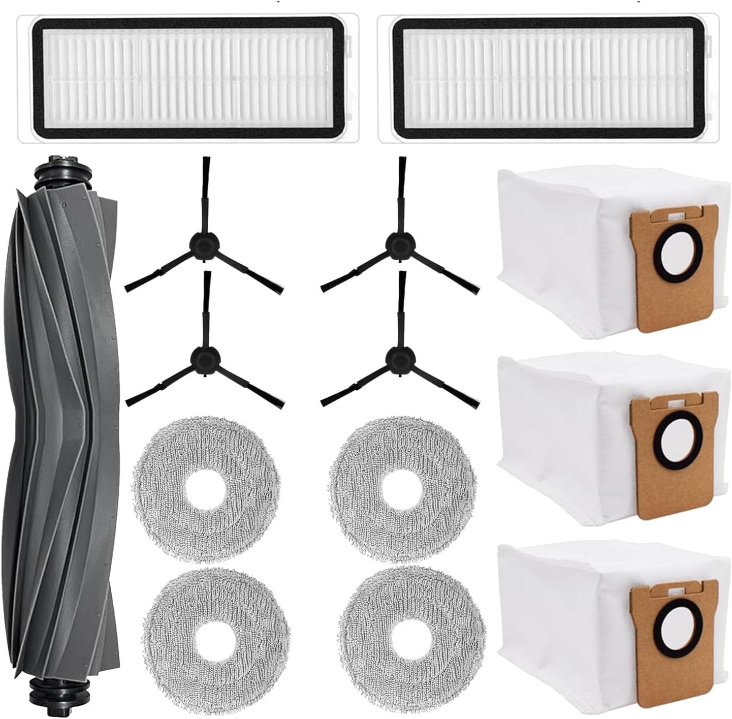 Replacement Accessories Kit for Dreametech L20 Ultra Robot Vacuum
