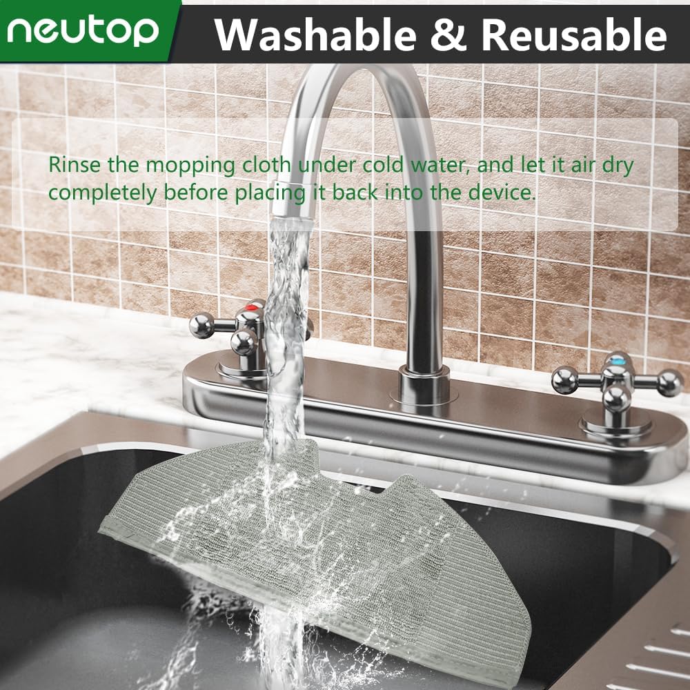 Neutop Replacement Mopping Cloths for eufy X8 Pro 6-Pack