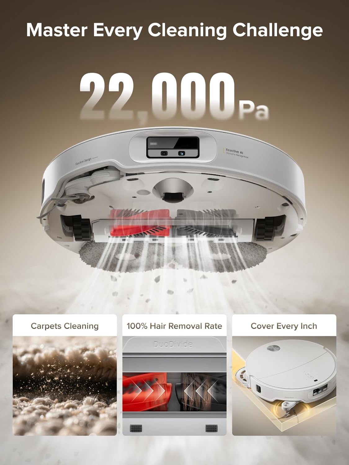 Roborock Qrevo CurvX Robot Vacuum and Mop