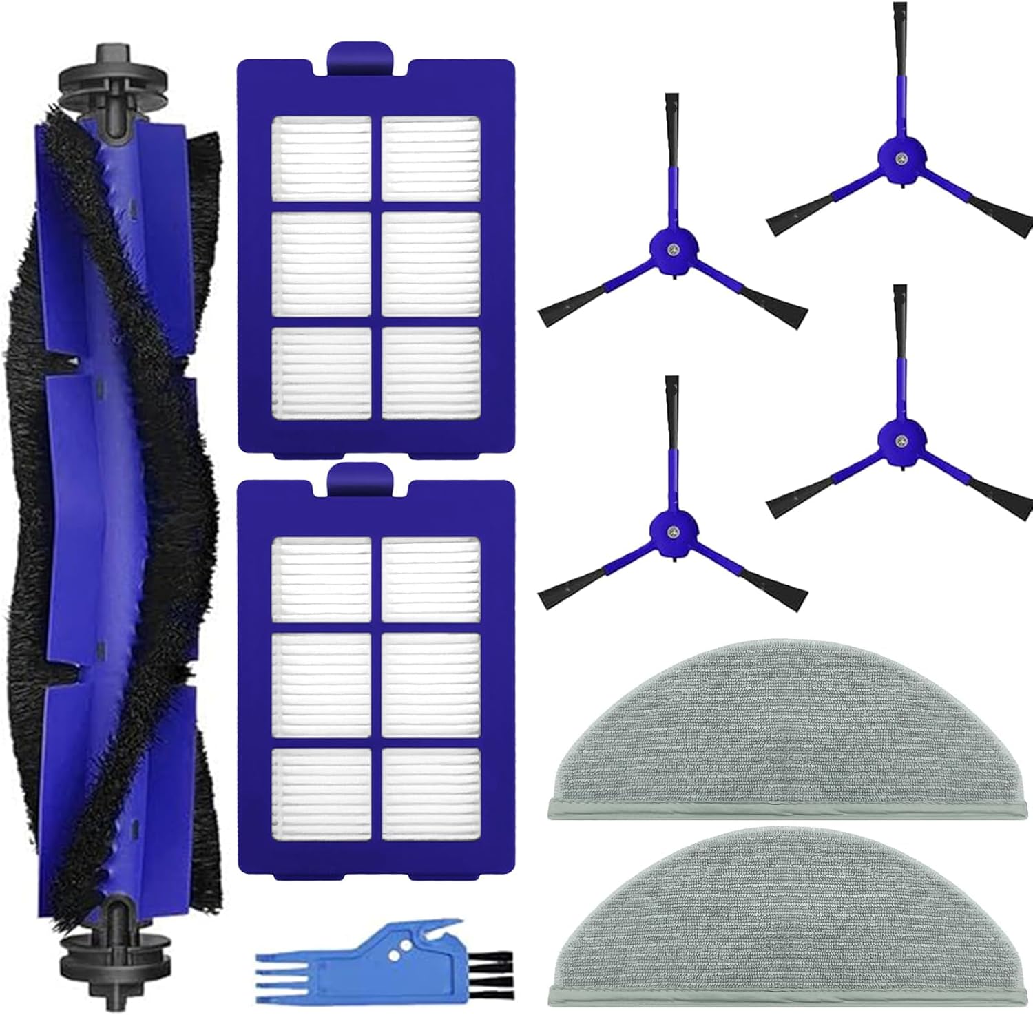 Replacement Kit for Eufy RoboVac X8 X8 Hybrid 10 Pack