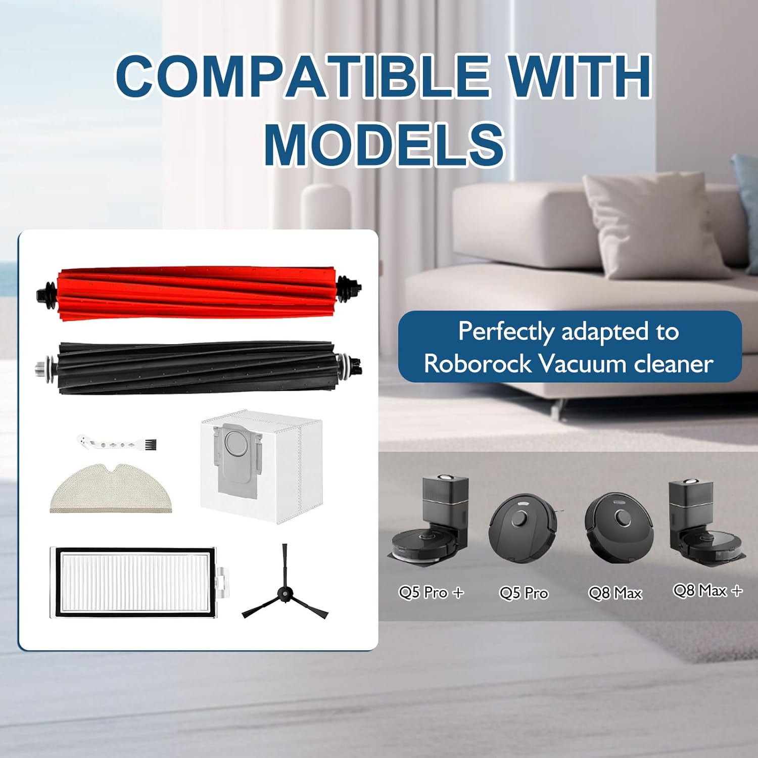 Roborock Q5 Max Q8 Max Accessories Kit
