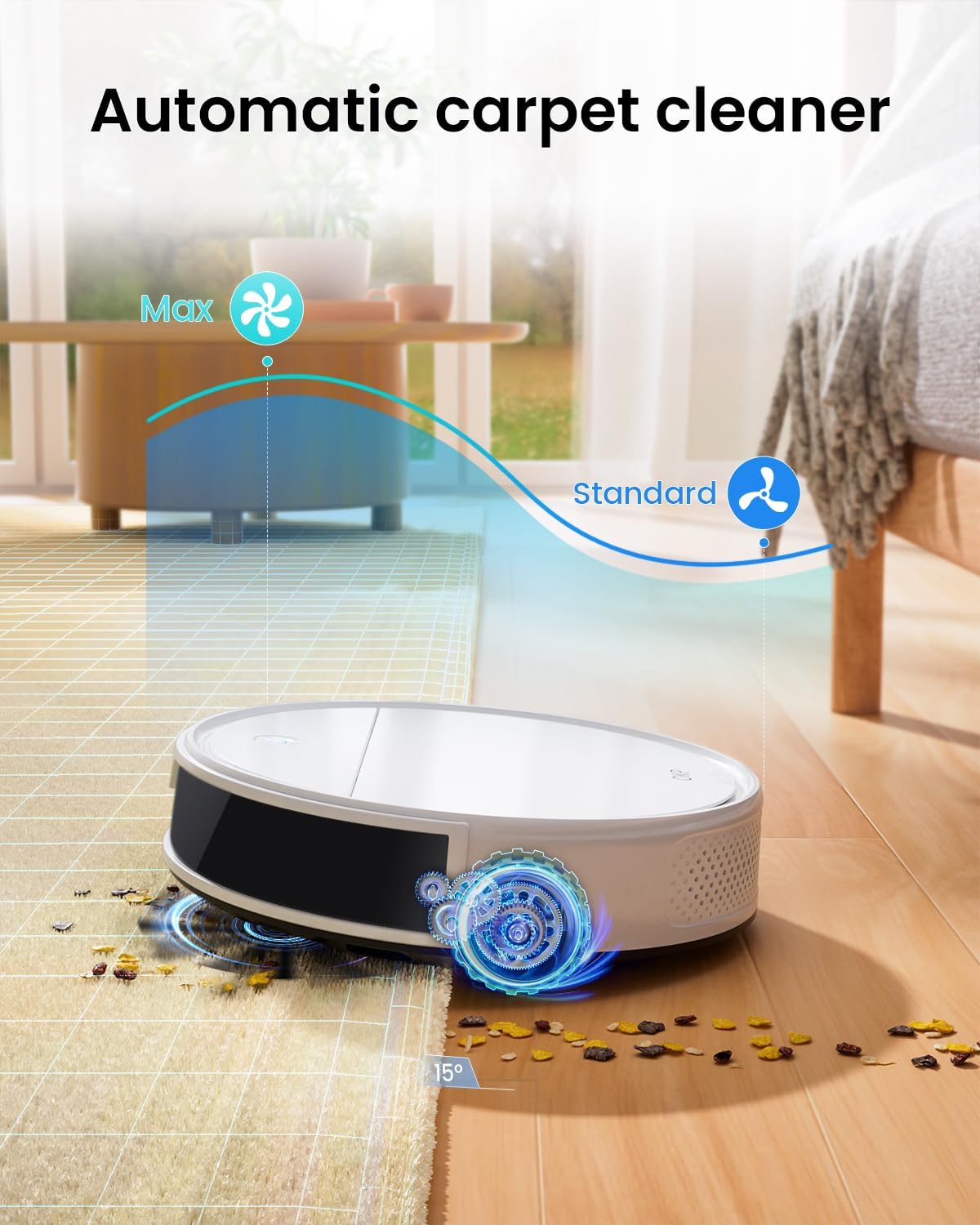 OKP Life K5 Ultra Robot Vacuum and Mop Combo
