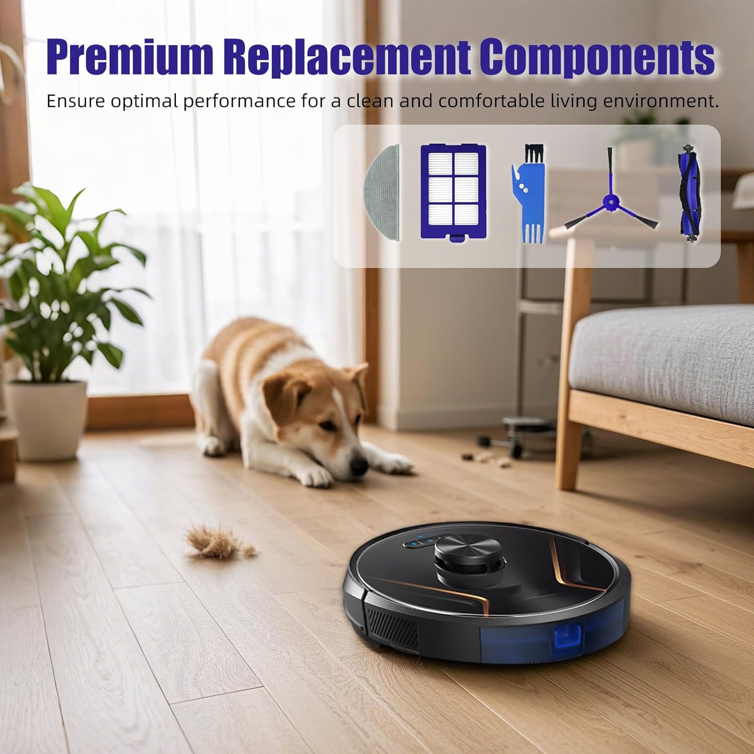 15-Pack Eufy RoboVac X8 Replacement Parts Set