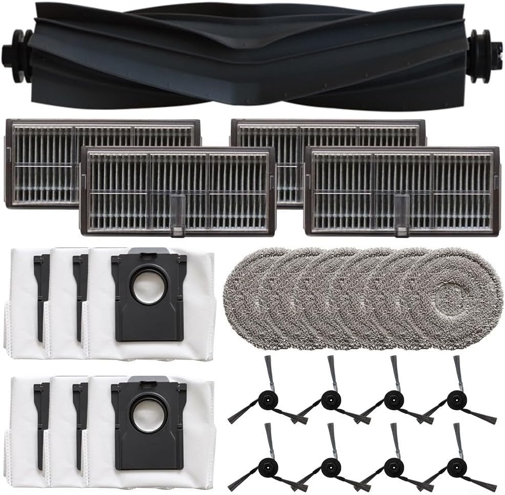 CRIDENG 25Pcs Replacement Parts For MOVA P10 Pro Ultra Vacuum Cleaner