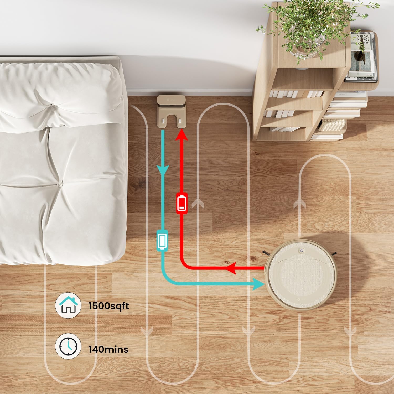 Lefant M310 Robot Vacuum Cleaner