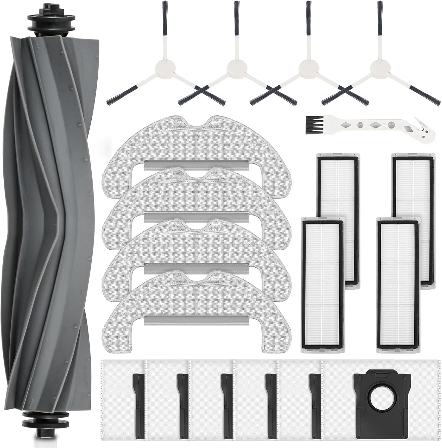 20 Pack Replacement Parts for Dreame D10 Plus Gen 2 Robot Vacuum