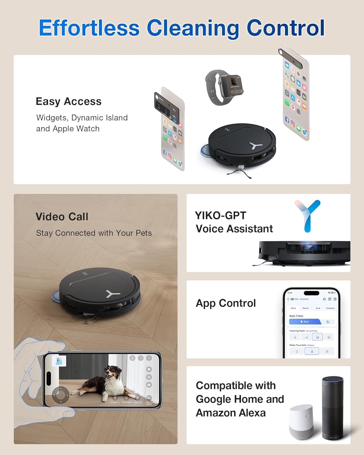 ECOVACS DEEBOT T50 PRO Robot Vacuum and Mop