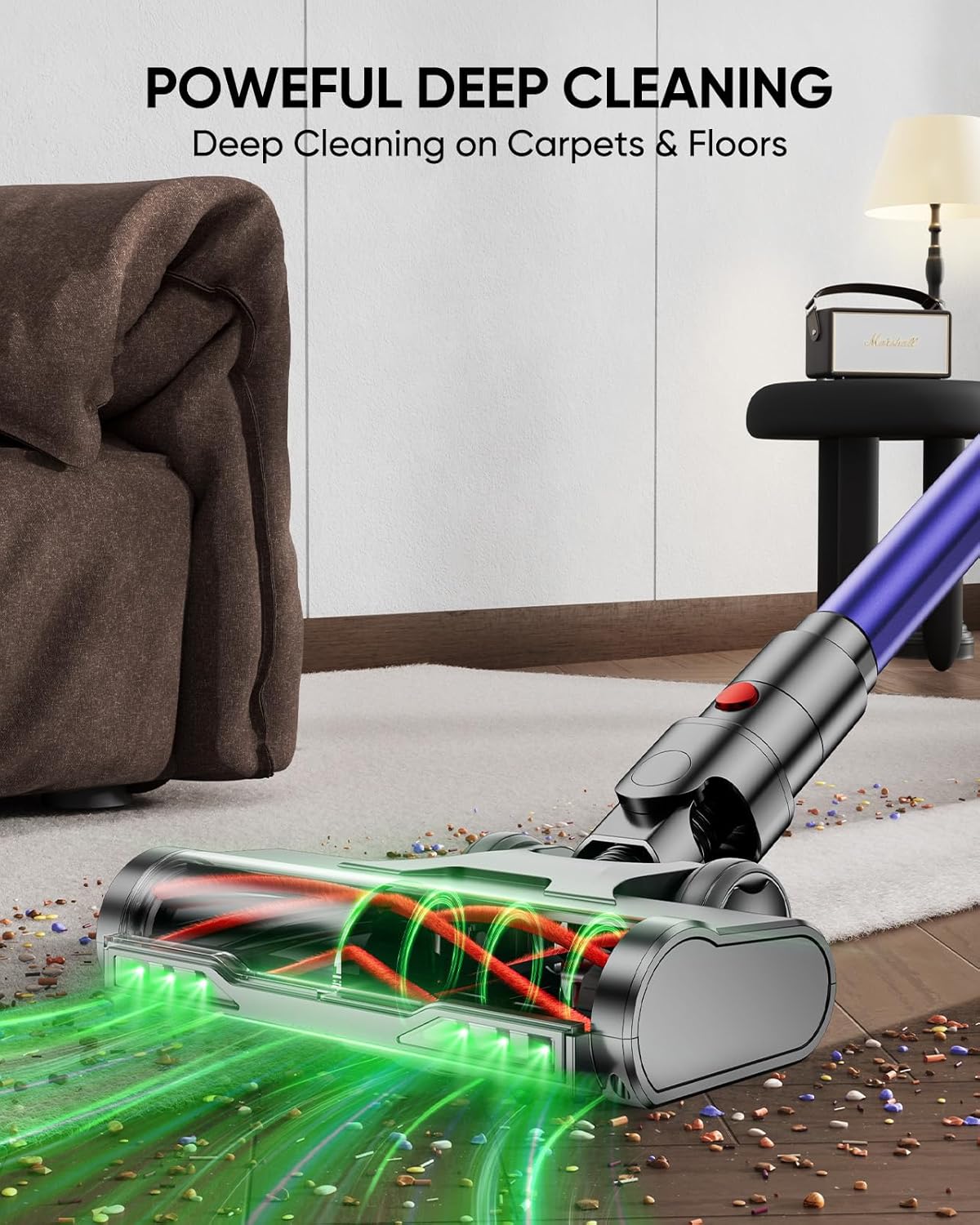 DIFFULL V20 Cordless Vacuum Cleaner 580W 48KPA