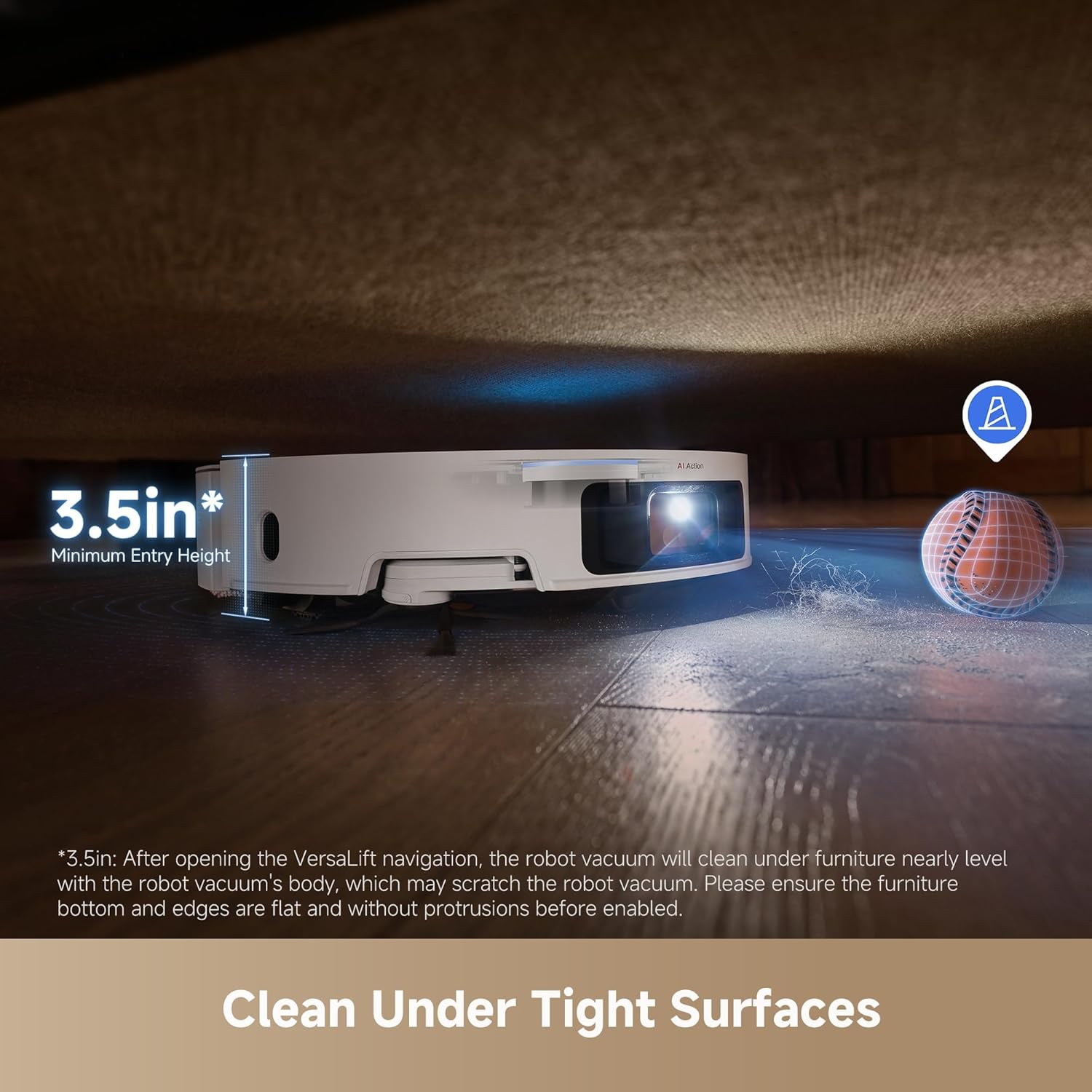 DREAME X50 Ultra Robot Vacuum and Mop with Auto-Empty