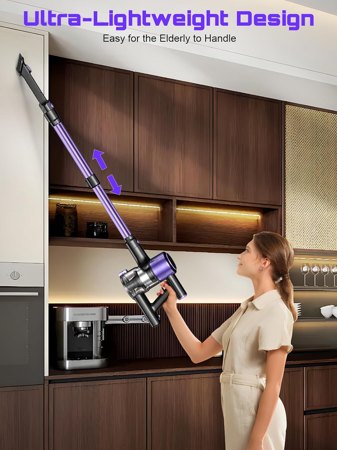 10 In 1 Cordless Vacuum Cleaner with Powerful Suction